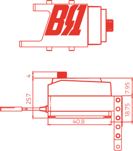 BC-1863X　BRUNO エクストリーム LCG ハイスピードブラシレスロープロサーボ【T4 2019/2018/2017専用】