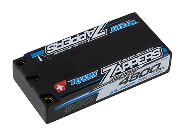 RE27396　REEDY Zappers SG5 4800mAh 90C 7.6V LP Shorty Li-Poバッテリー