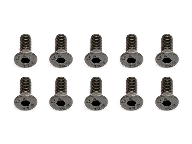 AS25201　フラットヘッドスクリュー【M3x8mm/10本入】