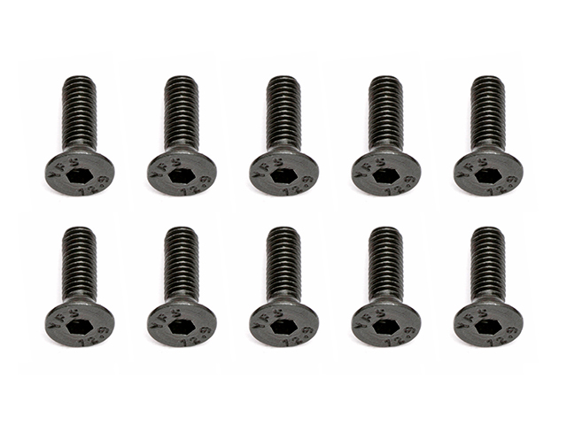 AS25202　フラットヘッドスクリュー【M3x10mm/10本入】