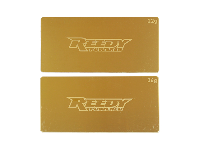 RE27304　REEDY LiPoバッテリーウエイトセット【22g/36g/廃番商品】