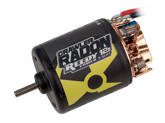 RE27431　Reedy Radon 2 Crawler ブラシモーター 【12T/5スロット/2700kV】