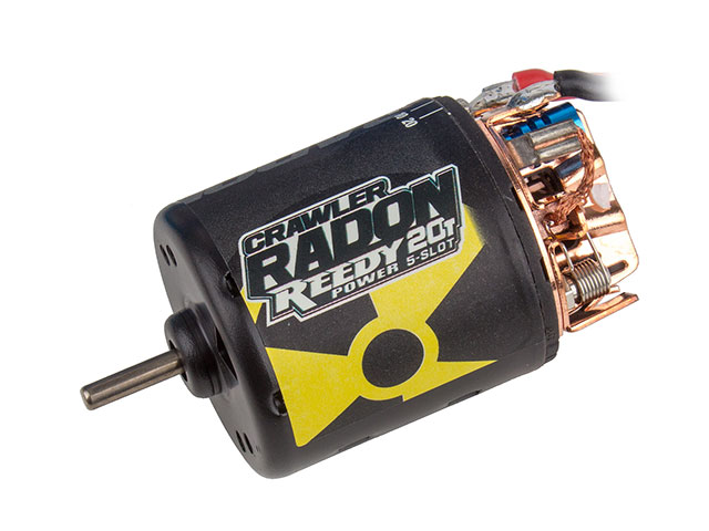 RE27432　Reedy Radon 2 Crawler ブラシモーター 【20T/5スロット/1500kV】