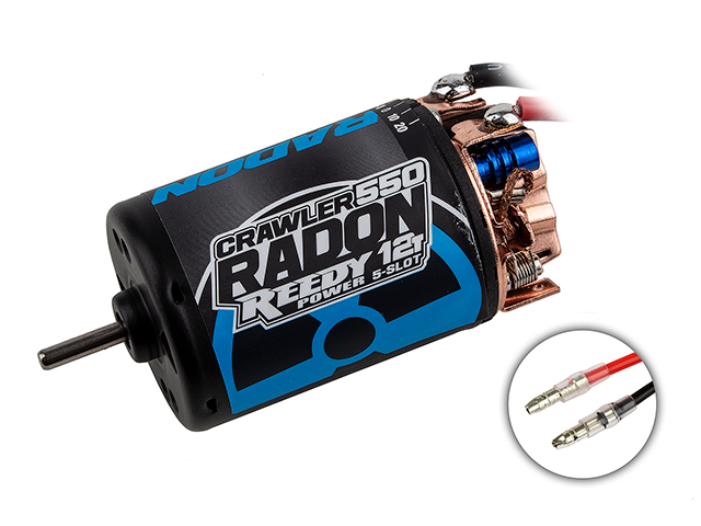 RE27463　Reedy Radon 2 Crawler 550ブラシモーター 【12T/5スロット/1850kV】