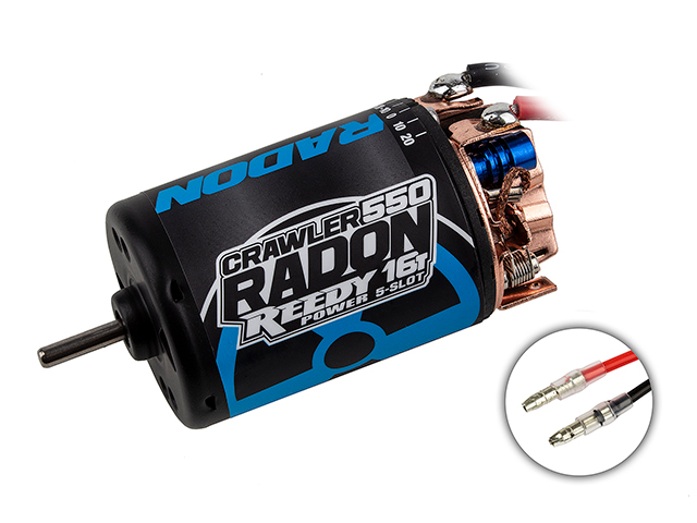 RE27465　Reedy Radon 2 Crawler 550ブラシモーター 【16T/5スロット/1450kV】