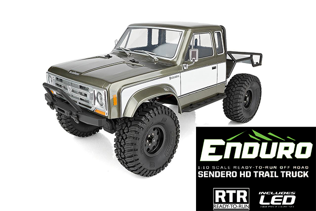 AS40120　Enduro Trail Truck Sendero HD Titanium RTR