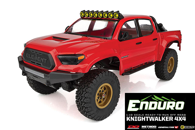 AS40121　Enduro Trail Truck Knightwalker Red RTR