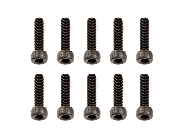AS41087　キャップヘッドスクリュー【M2.5x10mm/10本入】