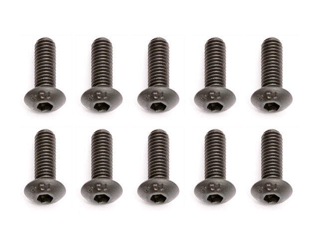 AS89207　ボタンヘッドスクリュー【M4x12mm/10本入】