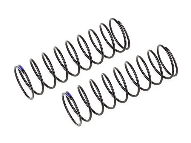 AS91950　13mmリヤショックスプリング【ブルー/2.2lb/in・L61・10.0T・1.2D】