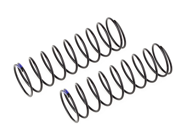 AS91950　13mmリヤショックスプリング【ブルー/2.2lb/in・L61・10.0T・1.2D】