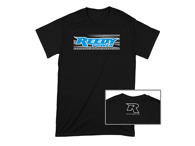 RE97002　REEDY S20 Ｔシャツ【ブラック・Ｌサイズ】