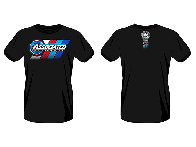 AS97093　Team Associated WC22Ｔシャツ【ブラック・Sサイズ】