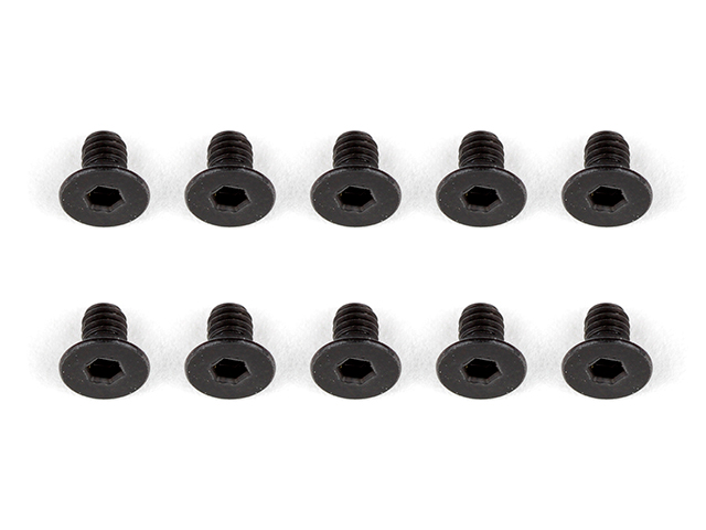 AS31518 フラットヘッドスクリュー【M2.5x4mm/10本入】