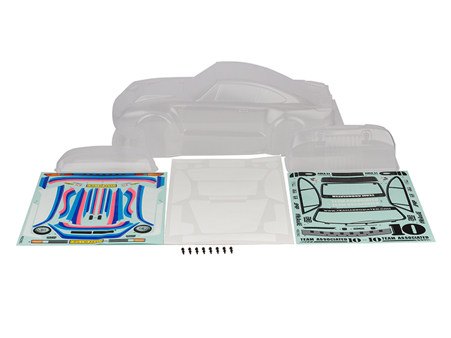 AS31963 ボディセット・クリア【RC10 4x4 Rally】