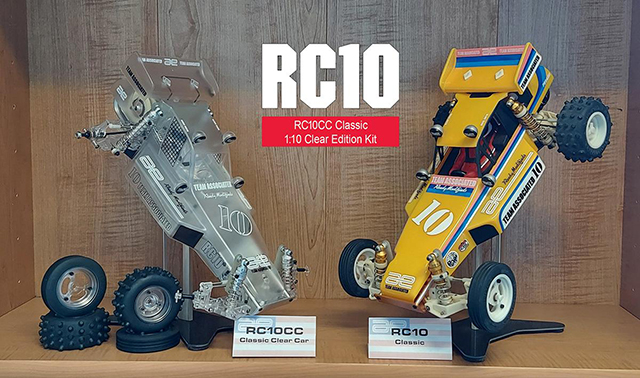 AS6004　RC10CC クラシッククリアエディションキット