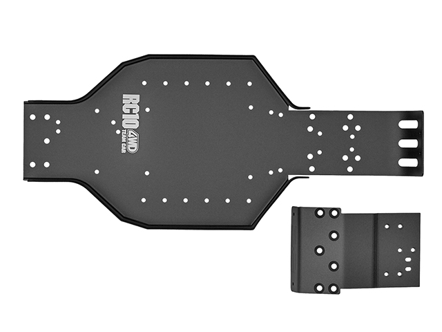 AS6548 シャーシ・ブラック【RC10 4WD Team Car】