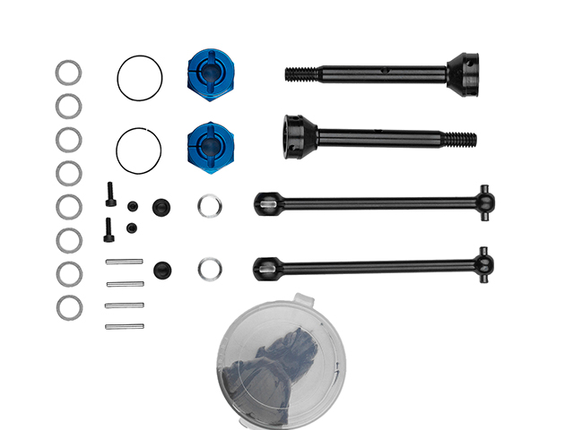 AS6907 FT CVA 12mm六角ハブコンバージョンキット【RC10】