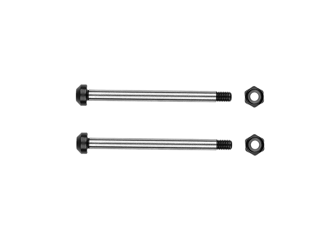 AS6973 FT キャプチャードフロントインナーヒンジピン【43.5mm/RC10】