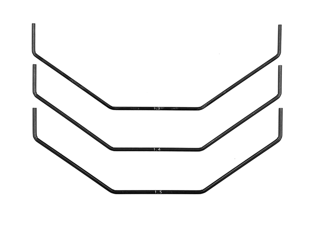 AS71205 フロントアンチロールバーセット【RC10T7/RC10SC7】
