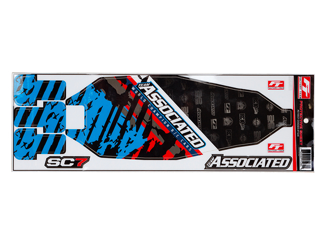 AS71235 FTシャーシプロテクトシート【RC10SC7】