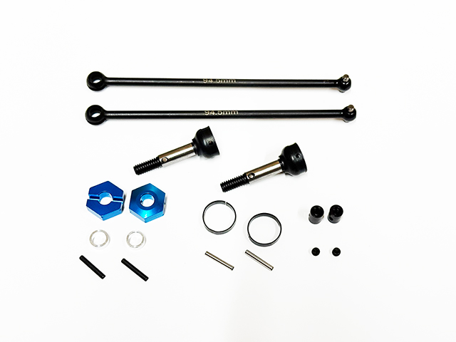 AS7883 フロントCVAセット・94.5mm【RC10T 4WD】