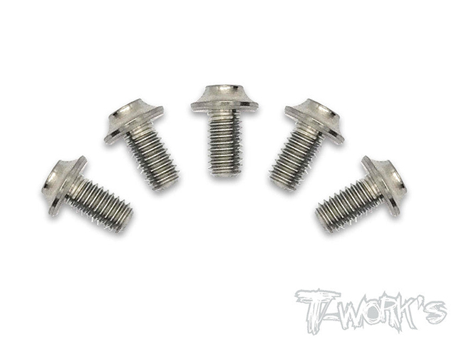 TSS-306U-5　チタン製UFOソケットヘッドスクリュー【3x6mm/5本入】