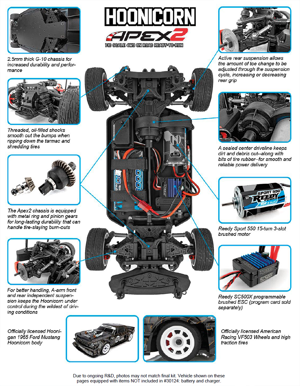 AS30124 Apex2 Hoonicorn RTR【工場組立完成済み】 [AS30124