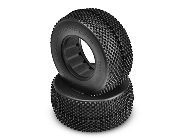 JC-3042-02　サブカルチャー ・ショートコーストラック用タイヤ【グリーンコンパウンド/インナ付き/2ケ入】