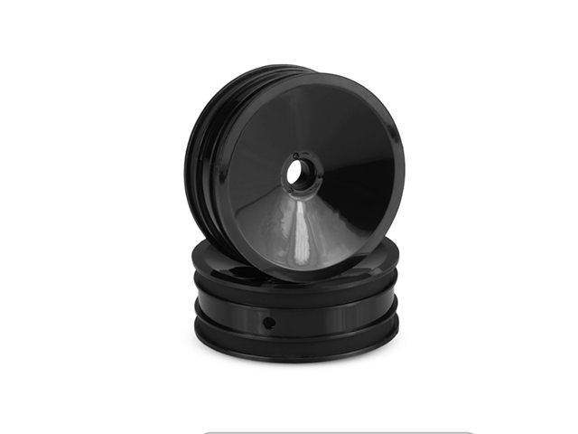 JC-3437B　MONOフロントホイル・1.9インチ【RC10クラシック/ブラック/2ケ入】