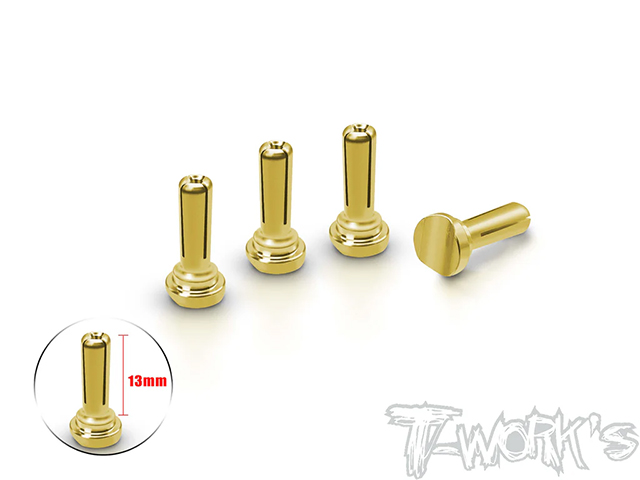 EA-040-4L-P ヒートシンクロングコネクター4mm用スペアプラグ【4pcs】