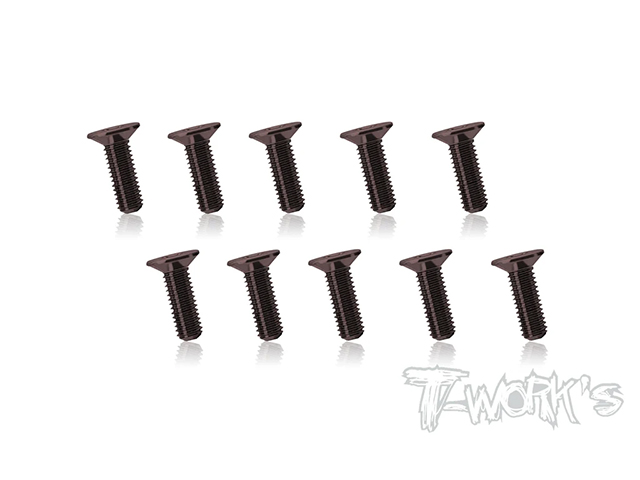 SS-308-10DC スチール製110度カウンターシンクスクリュー【3×8mm/10本入】