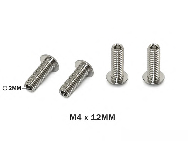 TP-087-Da 64チタン製ダウンストップスクリュー【M4x12mm/4本入】