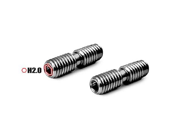 TP-X4-E　チタン製アジャスタブルキャンバースクリュー・4x15mm【XRAY X4用/2pcs】