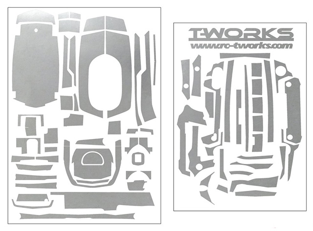 TS-044M　ミラークロームプロポスキン サンワM17用【シルバー】