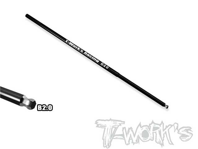 TT-026-B2.0　T-Work's 2.0mm ボールポイント六角レンチスペアビット