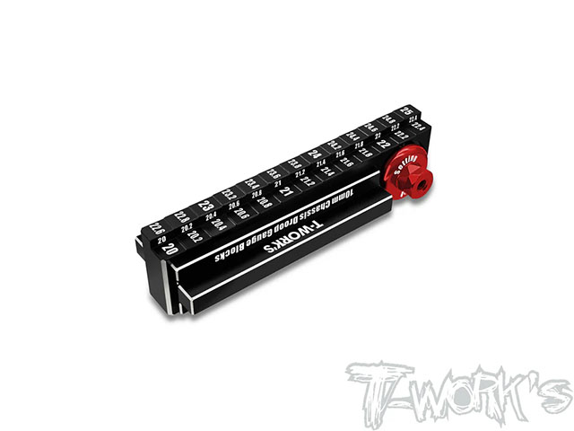 TT-132 T-Work’s 1/10スケール オンロードツーリングカー用ドゥループゲージ＆測定ホイールセット